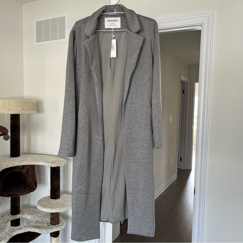SPANX BNWT Gray Long Sweater